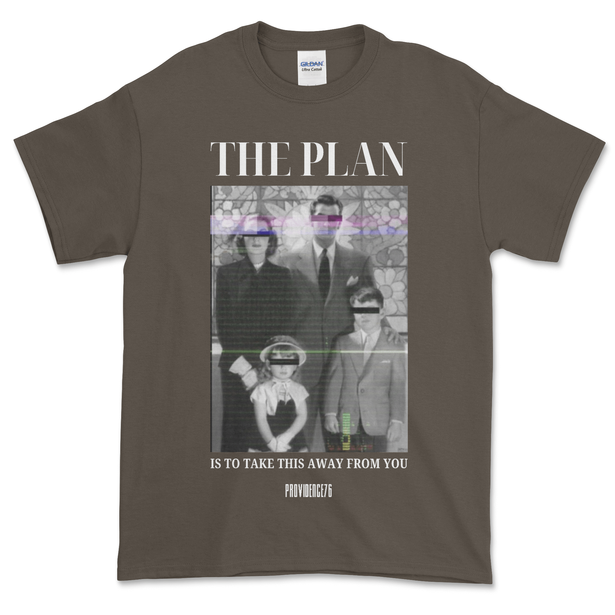 Nuclear Family Tshirt featuring vintage family photo, text 